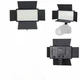 Лампа відеосвітло LED CH Pro 600 3200-6500K Black - изображение 4