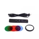 Світлодіодний освітлювач LED CH YM-80 RGB 18x7.5 cm 5 Color 3200K-6500K Remote - зображення 13