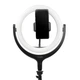 Лампа кільцева для селфі CH CODN-539B 10inch 26см 15W 3000-6500K Black - изображение 1