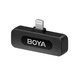 Бездротовий мікрофон BOYA BY-V2 Lightning 2 мікрофона Black - зображення 6