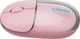 Миша Canyon OnClick 24 Dual-mode Silent Bluetooth/Wireless Transparent/Pink (CNS-CMSW24P) - зображення 4