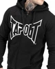 Толстовка флісова чоловіча TapOut MARFA HOODED ZIPPER 940062-1500 2XL Black/White (4255581531252) - зображення 2