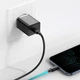 Мережевий Зарядний Пристрій Baseus Super Si (TZCCSUP-B01) 1Type-C/20W/PD + (Type-C - Lightning) 1m (Чорний) - зображення 5