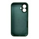 Чохол для смартфона Silicone Full Case AA Camera Protect for Apple iPhone 16 40,Atrovirens (FullAAi16-40) - изображение 3