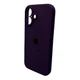 Чохол Premium для смартфона Silicone Full Case AA Camera Protect for Apple iPhone 16 59,Berry Purple (FullAAi16-59) - изображение 5