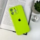 Чохол Premium для смартфона Silicone Full Case AA Camera Protect for Apple iPhone 16 Pro 24,Shiny Green (FullAAi16P-24) - зображення 7