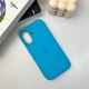 Чохол для смартфона Silicone Full Case AA Open Cam for Apple iPhone 16 38,Surf Blue (FullOpeAAi16-38) - зображення 6