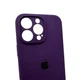 Чохол Premium для смартфона Silicone Full Case AA Camera Protect for Apple iPhone 16 Pro 59,Berry Purple (FullAAi16P-59) - изображение 6