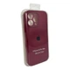 Чохол для смартфона Silicone Full Case AA Camera Protect for Apple iPhone 16 Pro Max 47,Plum (FullAAi16PM-47) - изображение 2