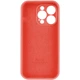 Чохол для смартфона Silicone Full Case AA Camera Protect for Apple iPhone 14 Pro Max 18,Peach (FullAAi14PM-18) - изображение 2