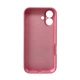 Чохол для смартфона Silicone Full Case AA Camera Protect for Apple iPhone 16 6,Light Pink (FullAAi16-6) - изображение 3