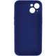 Чохол для смартфона Silicone Full Case AA Camera Protect for Apple iPhone 14 39,Navy Blue (FullAAi14-39) - изображение 2
