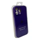 Чохол для смартфона Silicone Full Case AA Camera Protect for Apple iPhone 16 Pro Max 22,Dark Purple (FullAAi16PM-22) - изображение 2