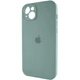 Чохол Premium для смартфона Silicone Full Case AA Camera Protect for Apple iPhone 15 46,Pine Green (FullAAi15-46) - изображение 3