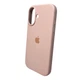 Чохол для смартфона Silicone Full Case AA Open Cam for Apple iPhone 16 15,Pink Sand (FullOpenAAi16-15) - изображение 4