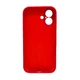 Чохол для смартфона Silicone Full Case AA Camera Protect for Apple iPhone 16 20,China Red (FullAAi16-20) - изображение 3