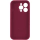 Чохол для смартфона Silicone Full Case AA Camera Protect for Apple iPhone 14 Pro Max 47,Plum (FullAAi14PM-47) - изображение 2