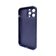 Чохол для смартфона AG Glass Matt Frame Color Logo for Apple iPhone 13 Pro Max Navy Blue (AGMattFrameiP13PMBlue) - зображення 2