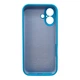 Чохол для смартфона Silicone Full Case AA Camera Protect for Apple iPhone 16 49,Cornflower (FullAAi16-49) - изображение 3