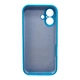 Чохол для смартфона Silicone Full Case AA Camera Protect for Apple iPhone 16 44,Light Blue (FullAAi16-44) - изображение 3