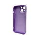 Чохол для смартфона AG Glass Matt Frame Color Logo for Apple iPhone 15 Light Purple (AGMattFrameiP15LPurple) - изображение 2