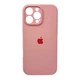 Чохол Premium для смартфона Silicone Full Case AA Camera Protect for Apple iPhone 16 Pro 41,Pink (FullAAi16P-41) - изображение 1