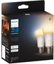 Лампа LED Philips Hue White Ambiance A60 E27 smart bulb 1100  2 шт (8719514291256) - зображення 4