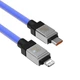Кабель Baseus CoolPlay Series Fast Charging Cable Type-C to iP 20W 2m Blue (CAKW000103) - изображение 7