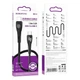 Кабель BOROFONE BX98 Type-C to Type-C Superior 60W charging data cable Black (6941991104497) - зображення 4
