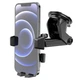 Автотримач для телефону HOCO CA83 David one-button center console car holder Black (6931474748423) - зображення 4