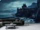 Фотошпалери флізелінові Upstream для спальні, вітальні в готичному стилі "Фортеця на краю світу" 180х120 см (SPF-154/2) - изображение 8