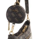 Сумка GUESS ALEXIE Shoulder 6180 Коричневий (2000029756177) - изображение 5