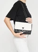 Сумка GUESS CESSILY Quilted 67921 Чорний-Білий (2000029705748) - изображение 2