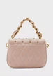 Сумка GUESS TRIANA Shoulder 855319 Пудра - изображение 4