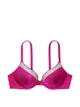 Купальник зі стразами Victoria's Secret Very Sexy Shine Trim Push-Up, колір Berry Blush (малиновий), розмір 36B / M - зображення 4