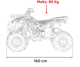 Квадроцикл бензиновий Ramiz Discoverer 125CC Червоний (5903864983807) - зображення 20