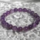 Жіночий Браслет Violet з натурального каменю Аметист - 18 см - зображення 12
