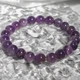 Женский браслет на руку из натурального аметиста "Violet" - 16 см - изображение 6