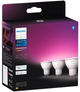 Лампа LED Philips Hue White and color Ambiance Інтелектуальний точковий світильник GU10 3 шт (8720169229877) - зображення 4