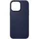 Чохол Leather Case для Apple iPhone 14 (Deep Navy) - зображення 1