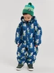 Детский зимний термо слитный комбинезон Reima Moomin Lyster 5100011D-6982 86 см Темно-синий (6438557245751) - изображение 9