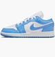 Кроссовки Air Jordan 1 Low Se Blue/White FZ3929-114 37.5 - изображение 1