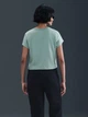 Футболка хлопковая женская Nike W Nsw Club Ss Tee Hbr Md HV5002-017 S Мятная (0198482159382) - изображение 2
