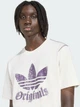 Футболка хлопковая длинная мужская Adidas Originals JY2760 2XL Белая с принтом (4068808729901) - изображение 4