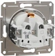 Розетка з заземленням без рамки Schneider Electric Asfora Білий EPH2970121 - изображение 2