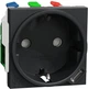 Розетка + USB Type-C Schneider Electric Unica New тип С 10.5 Вт 2 модулі антрацит NU301754 - изображение 1