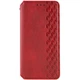 Шкіряний чохол-книжка GETMAN Cubic (PU) для Samsung Galaxy A17 5G Червоний - зображення 1