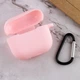Силиконовый футляр для наушников AirPods 3 Розовый / Light pink - изображение 3