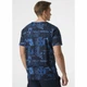 Футболка Helly Hansen Newport T-Shirt Black/Blue 34303-585 M - изображение 6