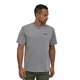 Футболка Patagonia P-6 Label Responsibili-Tee Grey 38504-Glh S - изображение 2